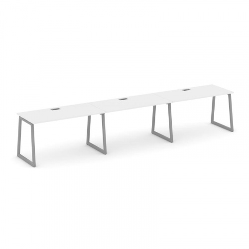 Style Project Рабочая станция 1 сторон. SN-4T1.ORS-041 Акация Лорка/Металл Антрацит/Заглушка Пластик фото 21