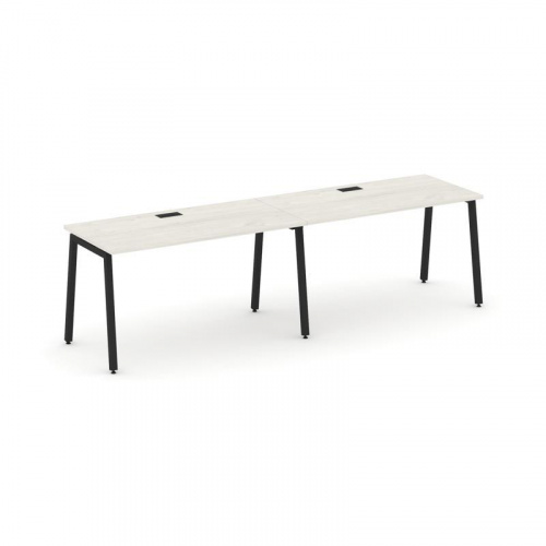 Style Project Рабочая станция 1 сторон. SN-4A.ORS-012 Белый/Металл Антрацит 2360*700*750 фото 6