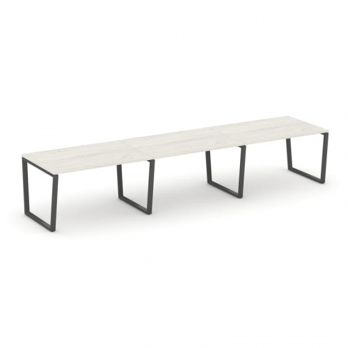 Style Project Стол переговорный SN-6T2.SPRG-021.3 Акация Лорка/Металл Антрацит 2940*980*750 фото 24