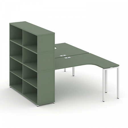 Бенч-система с опорным стеллажом с надставкой Concept CN.DSA-208