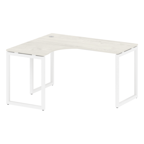 Стол криволинейный левый на О-обр. м/к Metal System Quattro 40БО.СА-3 (L) фото 4 Стол криволинейный левый на О-обр. м/к Metal System Quattro 40БО.СА-3 (L) фото 4