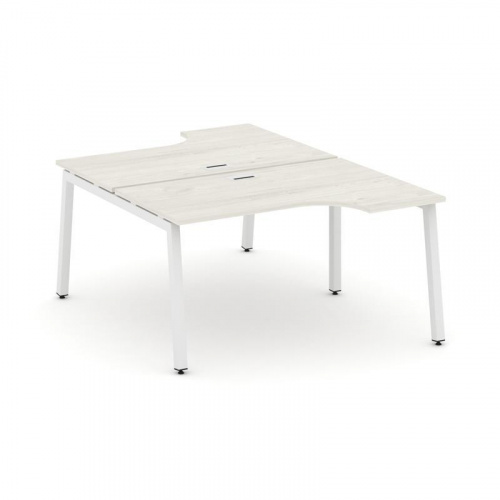 Style Project Рабочая станция эргоном. SN-5A.DRPA-002 Дуб Наварра/Металл Антрацит 1580*1232/1992*750 фото 20