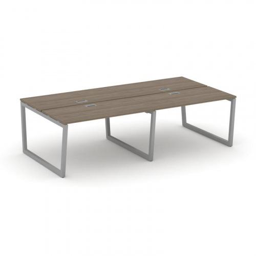 Style Project Рабочая станция 2-х сторон. SN-5T2.DRS-042 Акация Лорка/Металл Антрацит/Заглушка Пласт фото 14