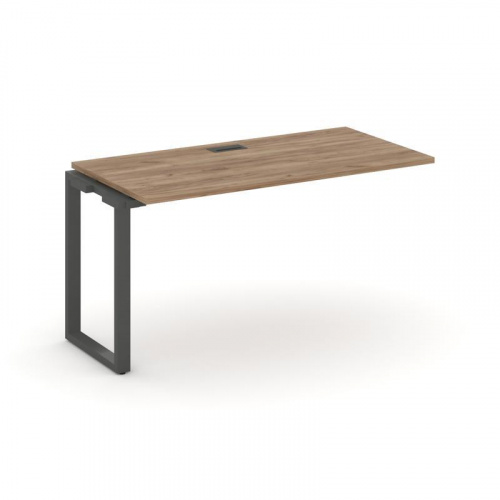 Style Project Проходной наб. элем. SN-6O.ONRS-014 Дуб Табак/Металл Серый 1580*700*750 фото 12