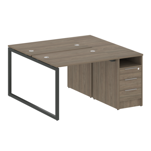 Бенч-система с тумбой на О-обр. м/к Metal System Quattro 40БО.РС-СТП-2.1 Бенч-система с тумбой на О-обр. м/к Metal System Quattro 40БО.РС-СТП-2.1