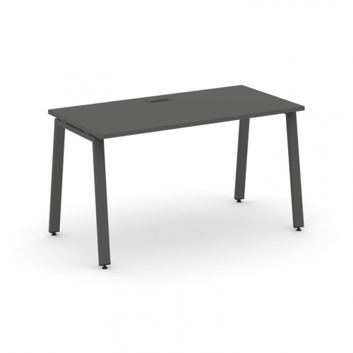 Style Project Стол письменный SN-6A.SP-025 Антрацит/Металл Белый 1780*800*750 фото 22