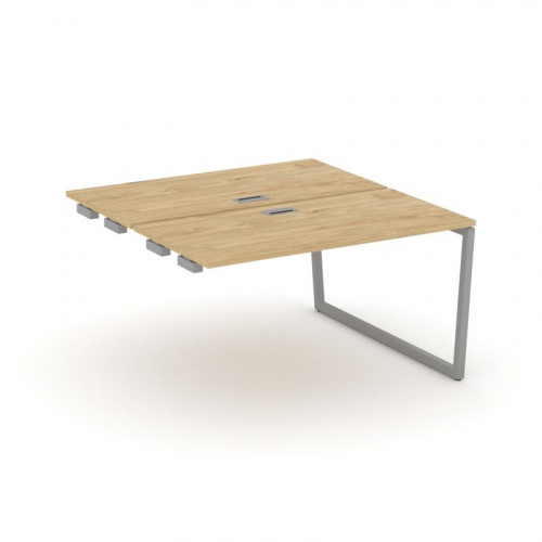 Style Project Стол-приставка к опор. элем. SN-4T2.DPRS-012 Акация Лорка/Металл Антрацит/Заглушка Пла фото 2