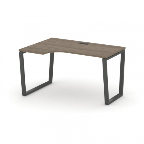 Style Project Стол рабочий эргоном. SN-6T2.SPA-022(L) Акация Лорка/Металл Антрацит/Заглушка Пластик фото 25