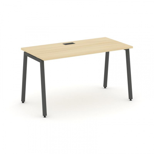 Style Project Стол письменный SN-4A.SP-011 Тиквуд Светлый/Металл Антрацит 980*700*750 фото 21