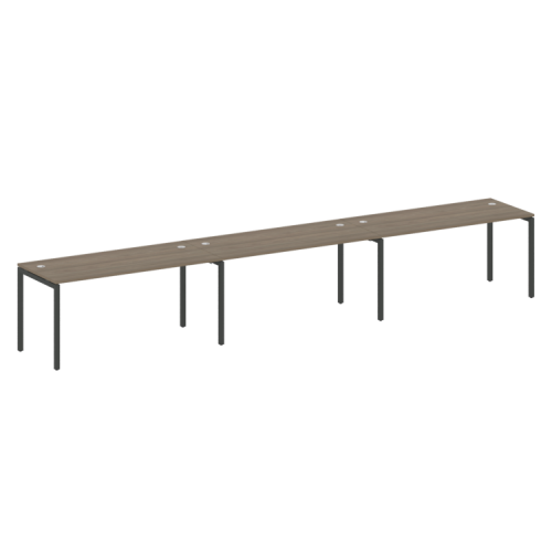 Бенч-система на 3 места на П-обр. м/к Metal System Quattro 40БП.СМ-3.4  фото 2