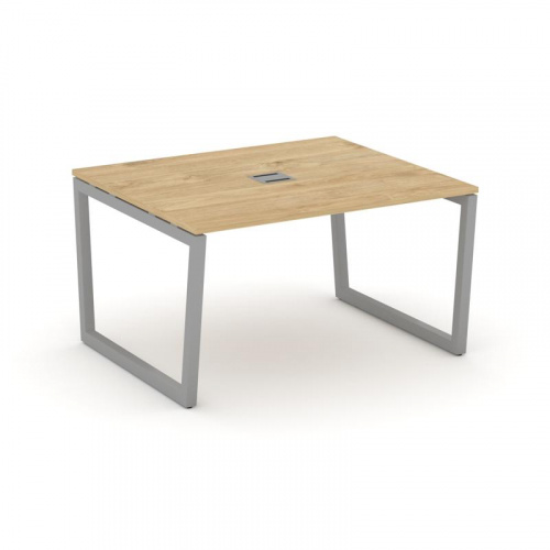 Style Project Стол переговорный SN-5T2.SPRG-032 Акация Лорка/Металл Антрацит/Заглушка Металл Антраци фото 2