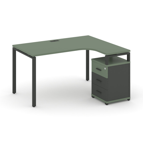 Стол эргономичный с опорной тумбой Concept CN.SA-307(R) Стол эргономичный с опорной тумбой Concept CN.SA-307(R)