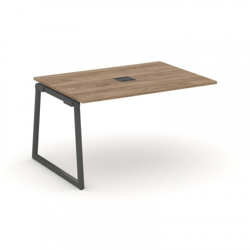 Style Project Проходной наб. элем. перег. стола SN-4T1.NSPRG-002 Акация Лорка/Металл Антрацит/Заглуш фото 23