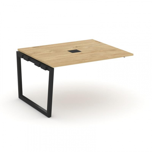 Style Project Проходной наб. элем. перег. стола SN-5T2.NSPRG-034 Акация Лорка/Металл Антрацит/Заглуш