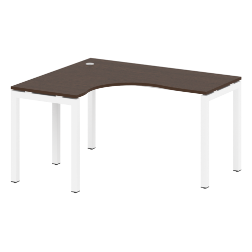 Стол криволинейный левый на П-обр. м/к Metal System Quattro 50БП.СА-3 (L) фото 5 Стол криволинейный левый на П-обр. м/к Metal System Quattro 50БП.СА-3 (L) фото 5