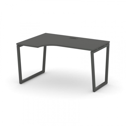 Style Project Стол рабочий эргоном. SN-4T2.SPA-022(L) Акация Лорка/Металл Антрацит/Заглушка Пластик фото 27