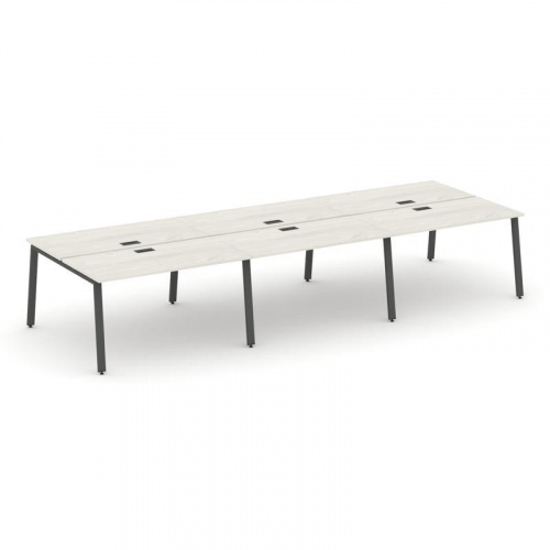 Style Project Рабочая станция 2-х сторон. SN-6A.DRS-081 Дуб Табак/Металл Белый 2940*1632*750 фото 27 Style Project Рабочая станция 2-х сторон. SN-6A.DRS-081 Дуб Табак/Металл Белый 2940*1632*750 фото 27