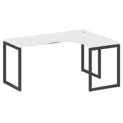 Стол криволинейный правый на О-обр. м/к Metal System Quattro 40БО.СА-4 (R) фото 7