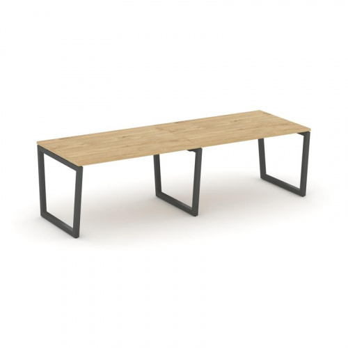 Style Project Стол переговорный SN-5T2.SPRG-013.3 Акация Лорка/Металл Антрацит 2760*980*750 фото 22