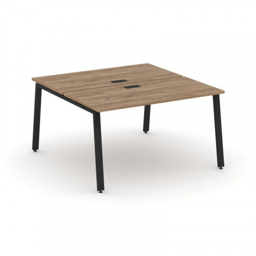 Style Project Рабочая станция 2-х сторон. SN-6A.DRS-001 Акация Лорка/Металл Белый 980*1232*750 фото 4