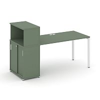 Стол офисный с опорным шкафом-купе Concept CN.SP-237