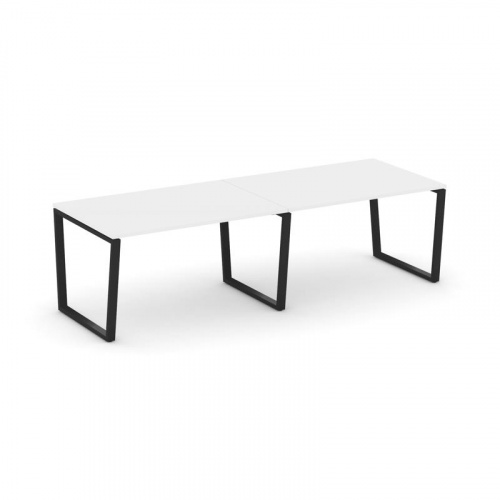 Style Project Стол переговорный SN-6T2.SPRG-012.3 Акация Лорка/Металл Антрацит 2360*980*750 фото 6