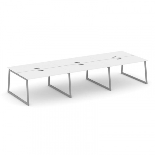 Style Project Рабочая станция 2-х сторон. SN-4T1.DRS-061 Акация Лорка/Металл Антрацит/Заглушка Пласт фото 21