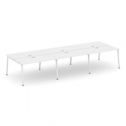 Style Project Рабочая станция 2-х сторон. SN-4A.DRS-081 Дуб Табак/Металл Белый 2940*1632*750 фото 16 Style Project Рабочая станция 2-х сторон. SN-4A.DRS-081 Дуб Табак/Металл Белый 2940*1632*750 фото 16