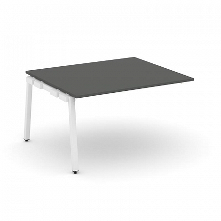 Style Project Проходной наб. элем. перег. стола SN-5A.NSPRG-032.3 Антрацит/Металл Белый 1180*1180*75