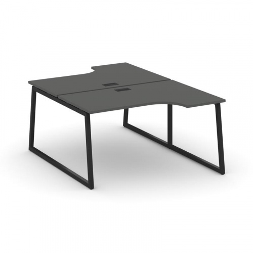 Style Project Рабочая станция эргоном. SN-4T1.DRPA-001 Акация Лорка/Металл Антрацит/Заглушка Пластик фото 6