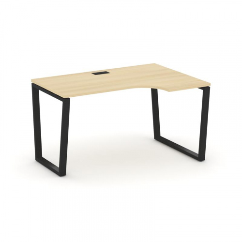 Style Project Стол рабочий эргоном. SN-6T2.SPA-002(R) Акация Лорка/Металл Антрацит/Заглушка Пластик фото 6 Style Project Стол рабочий эргоном. SN-6T2.SPA-002(R) Акация Лорка/Металл Антрацит/Заглушка Пластик фото 6