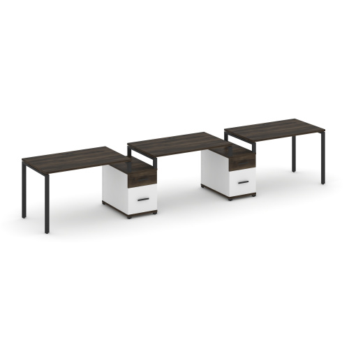 Бенч-система на 3 места с 2 опорными тумбами Concept CN.ORS-330 фото 9