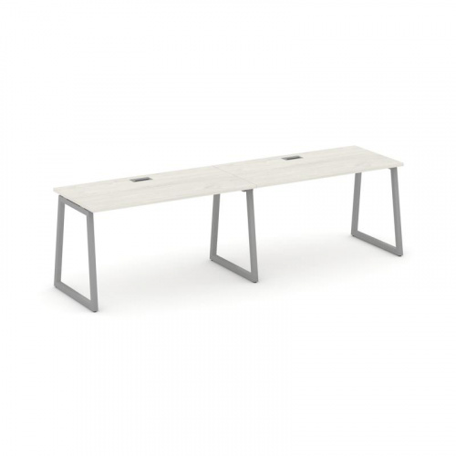 Style Project Рабочая станция 1 сторон. SN-4T1.ORS-023 Акация Лорка/Металл Антрацит/Заглушка Пластик фото 17