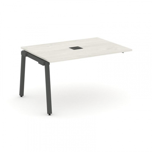 Style Project Проходной наб. элем. перег. стола SN-5A.NSPRG-001 Акация Лорка/Металл Белый 980*980*75 фото 19