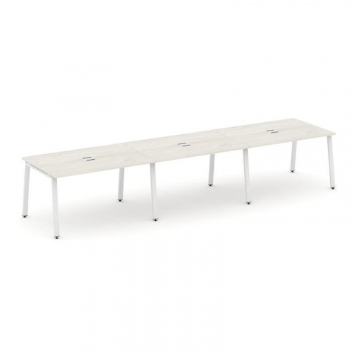 Style Project Стол переговорный SN-6A.SPRG-022 Белый/Металл Белый 3540*980*750 фото 24