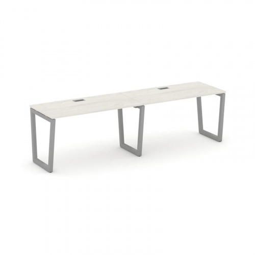 Style Project Рабочая станция 1 сторон. SN-5T2.ORS-023 Акация Лорка/Металл Антрацит/Заглушка Пластик фото 12