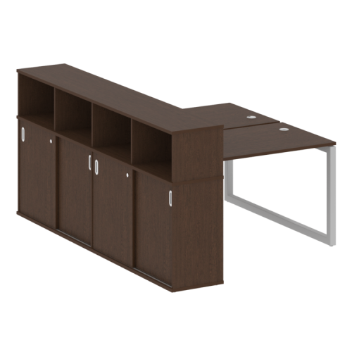 Бенч-система с шкафом-купе на О-обр. м/к Metal System Quattro 50БО.РС-СШК-4.2 фото 7 Бенч-система с шкафом-купе на О-обр. м/к Metal System Quattro 50БО.РС-СШК-4.2 фото 7