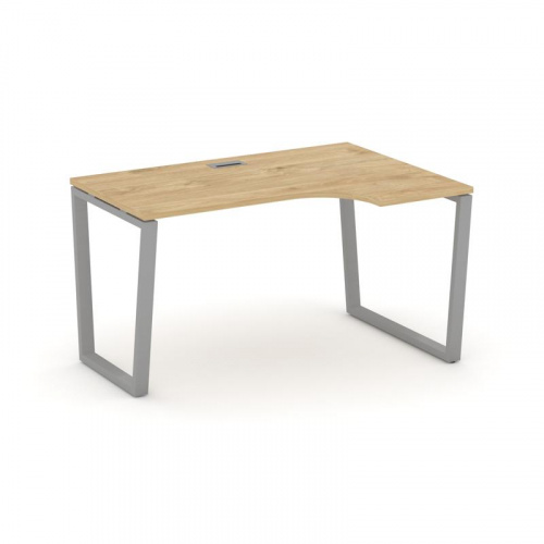 Style Project Стол рабочий эргоном. SN-6T2.SPA-002(R) Акация Лорка/Металл Антрацит/Заглушка Пластик фото 2 Style Project Стол рабочий эргоном. SN-6T2.SPA-002(R) Акация Лорка/Металл Антрацит/Заглушка Пластик фото 2