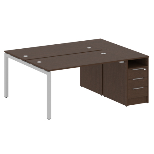 Бенч-система с тумбой на П-обр. м/к Metal System Quattro 50БП.РС-СТП-2.3 фото 9