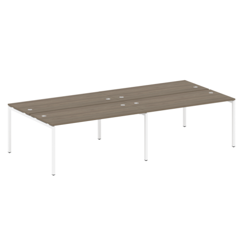 Бенч-система на 4 места на П-обр. м/к Metal System Quattro 40БП.СМ-4.4 