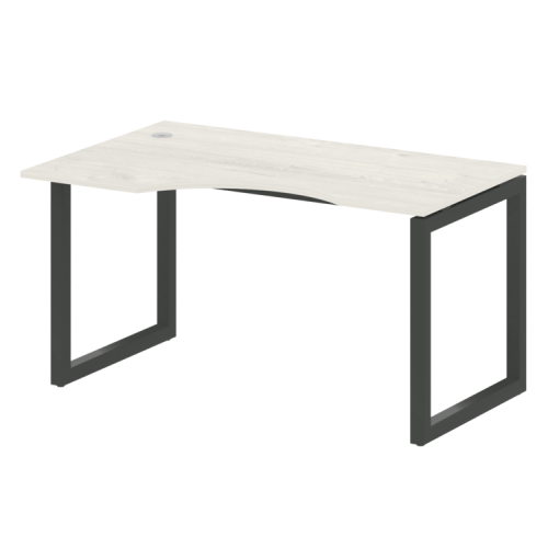 Стол криволинейный левый на О-обр. м/к Metal System Quattro 50БО.СА-2 (L) фото 4 Стол криволинейный левый на О-обр. м/к Metal System Quattro 50БО.СА-2 (L) фото 4