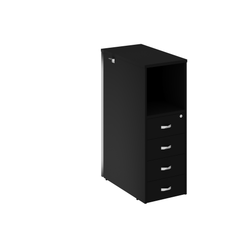 Тумба с подсветкой на 4 ящика Onix Белый O.R-TV-4.S фото 8