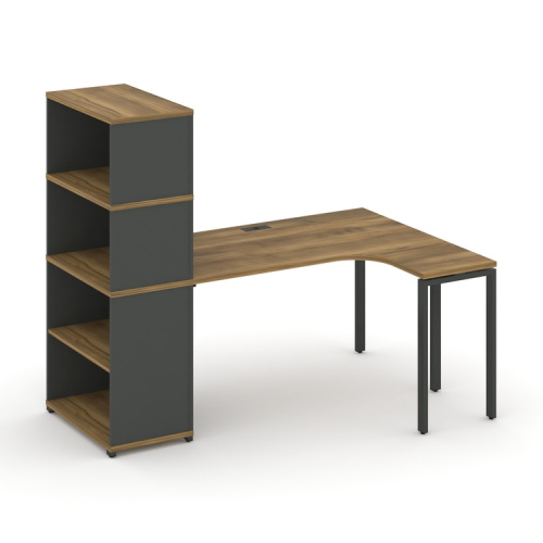 Стол эргономичный с опорным стеллажом Concept CN.SA-208(R)
