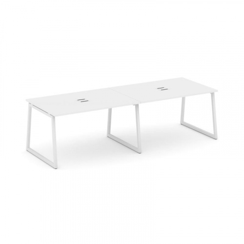 Style Project Стол переговорный SN-4T1.SPRG-014 Акация Лорка/Металл Антрацит/Заглушка Металл Антраци фото 17