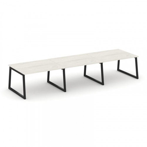 Style Project Стол переговорный SN-5T1.SPRG-053.3 Акация Лорка/Металл Антрацит 4140*1180*750 фото 8