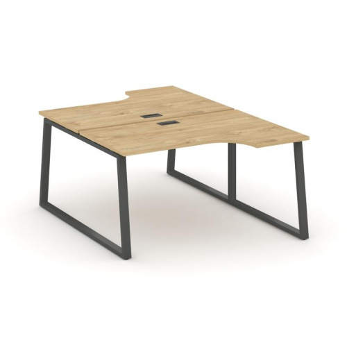 Style Project Рабочая станция эргоном. SN-6T1.DRPA-011 Акация Лорка/Металл Антрацит/Заглушка Пластик фото 22