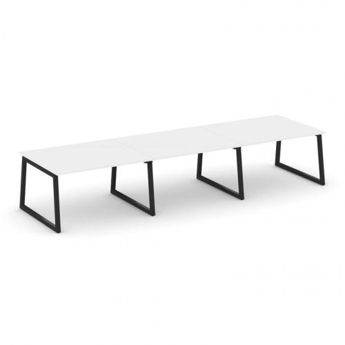 Style Project Стол переговорный SN-5T1.SPRG-053.3 Акация Лорка/Металл Антрацит 4140*1180*750 фото 9