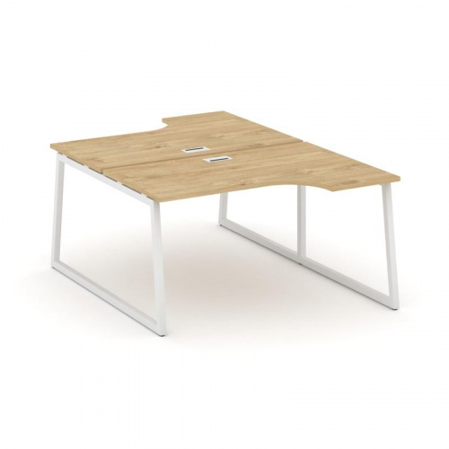 Style Project Рабочая станция эргоном. SN-4T1.DRPA-001 Акация Лорка/Металл Антрацит/Заглушка Пластик фото 3