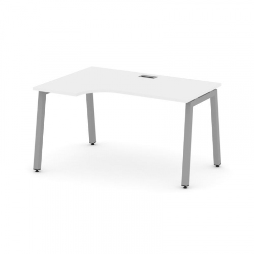 Style Project Стол рабочий эргоном. SN-5A.SPA-002(L) Дуб Табак/Металл Антрацит 1580*600/980*750 фото 6