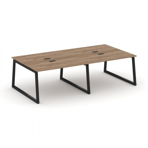 Style Project Рабочая станция 2-х сторон. SN-5T1.DRS-051 Акация Лорка/Металл Антрацит/Заглушка Пласт фото 7